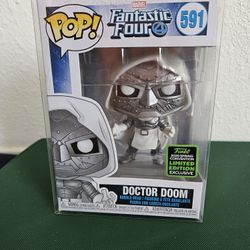 Funko Pop! Fantastic Four: Dr.Doom #(contact info removed) Spring Convention Limited Edition 