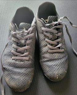 Kids cleats and shin guards x2