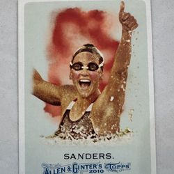 SUMMER SANDERS #199 2010 Topps Allen & Ginter's QTY