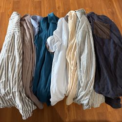 15 Men’s Shirts , XXL