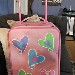 🔥 Actual Vintage Barbie Suitcase Pyramid. For Dolls And Clothes. Pink Original Stule, Luggage With Rollers, Travel. Gently Used 