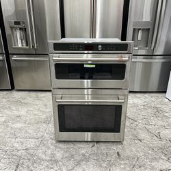 GE Café 30 inch. Oven microwave combo in stainless CTC912P2NS1