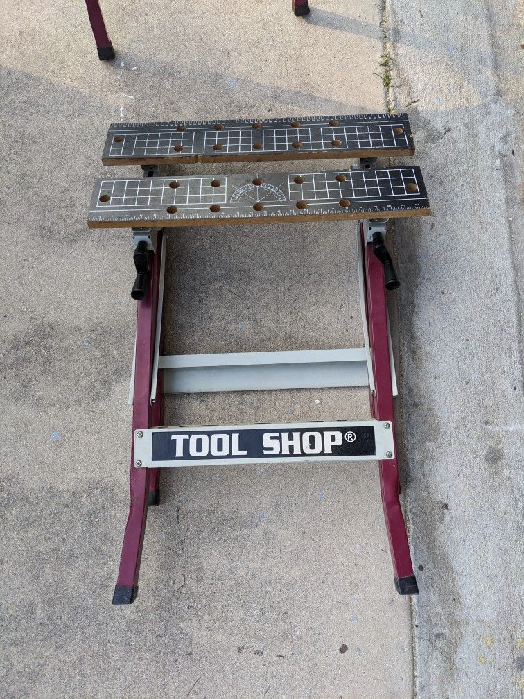 2 Tool Shop Folding Sawhorse