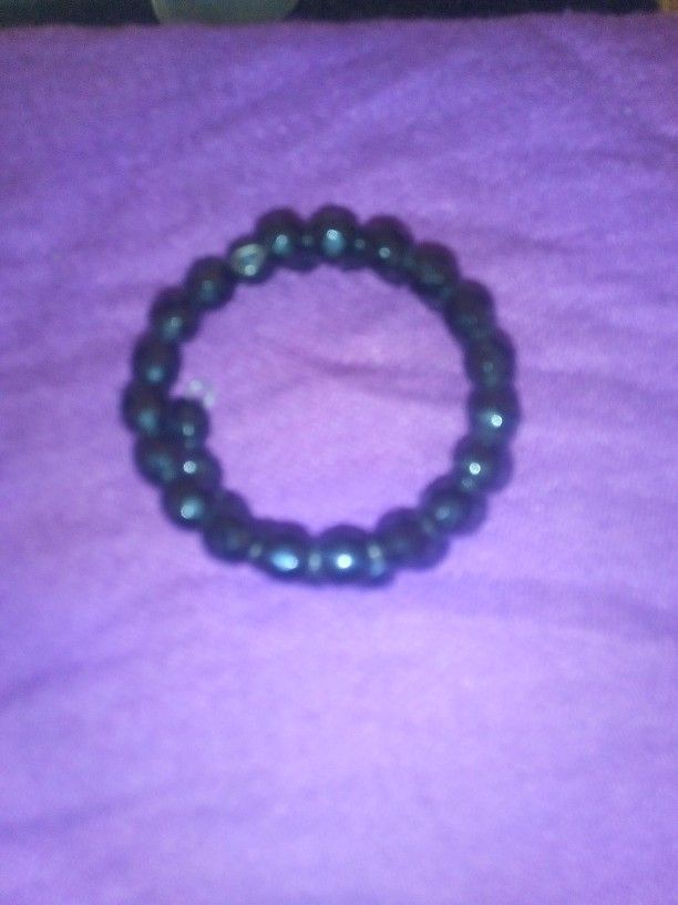 Black Jeweled Bracelet 