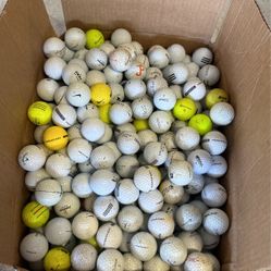 Assortment Of Golf Balls