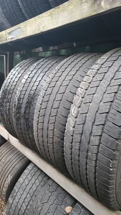 265 60 20 (4) HIGH TREAD all season used tires GOOD YEAR free installation