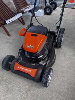 Yardforce 60v Self-Propelled Mower, Rapid Charger