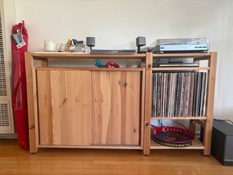 Wood cabinet / media storage / sideboard