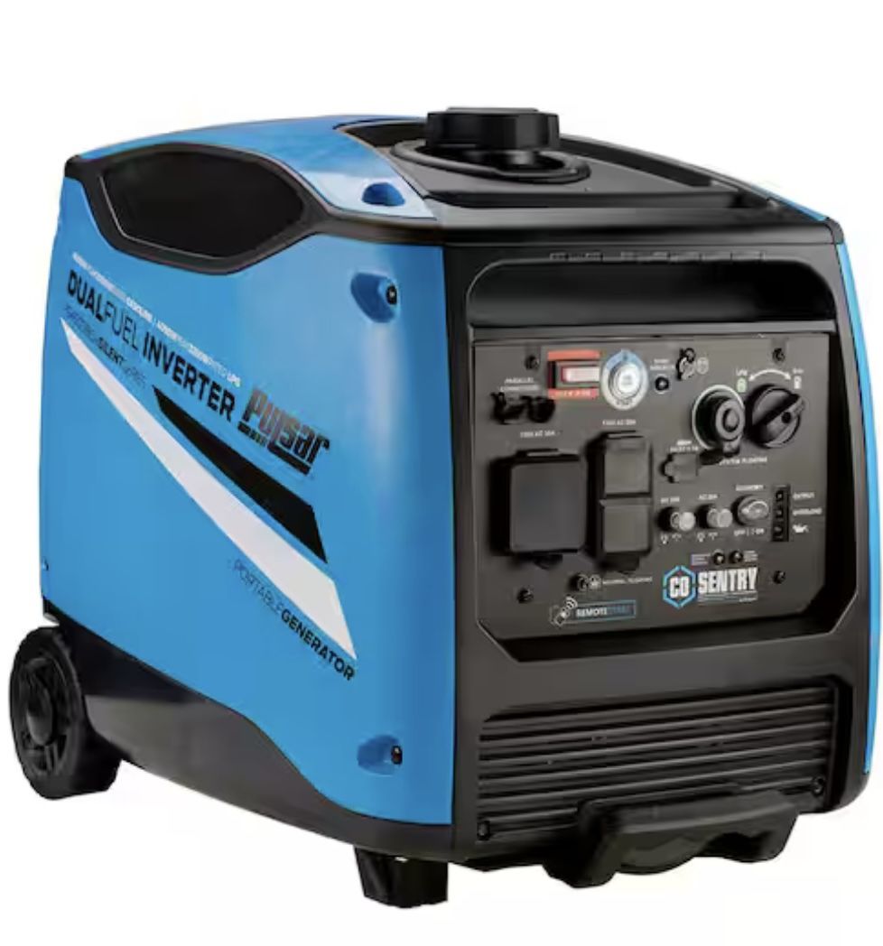 Selling New Pulsar Generator 4,500-Watt Dual Fuel