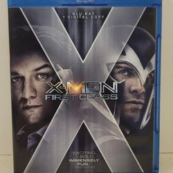 $5 BLU RAY MOVIE. X-MEN: FIRST CLASS. BLU RAY ONLY. NO DIGITAL. $5 OR TRADE FOR A MOVIE TITLE I DO NOT ALREADY .