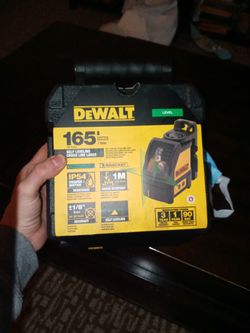 Dewalt Self Leaveling Cross Line Laser Brand New 