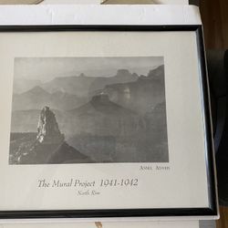 Ansel Adams Poster in Frame 