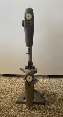 Chatillon Test Stand With 50 and 10 Lb Gauge 