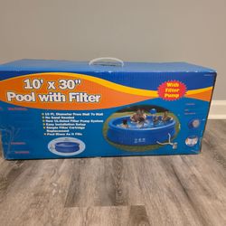 10x30 Pool with Filter NIB