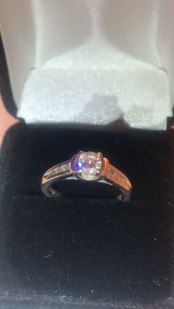 Diamond engagement ring
