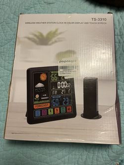 New Weather Station with Touch Screen  