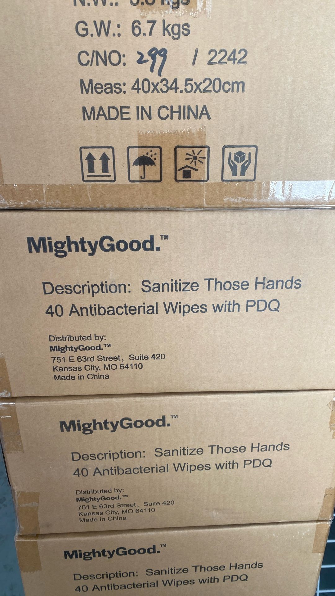 Sanitize Whips 6 Sets Of 40 Packs Of Whips 