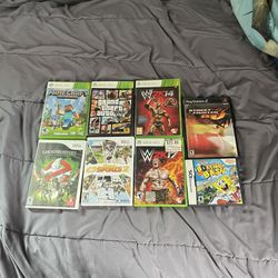 Xbox 360 Wii Ds PlayStation 2 Games