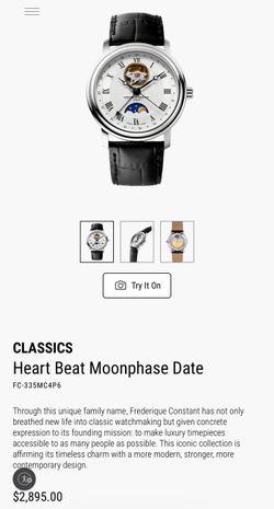 Frederique Constant Watch