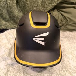 Easton Baseball Helmet Jr Black And Yellow 