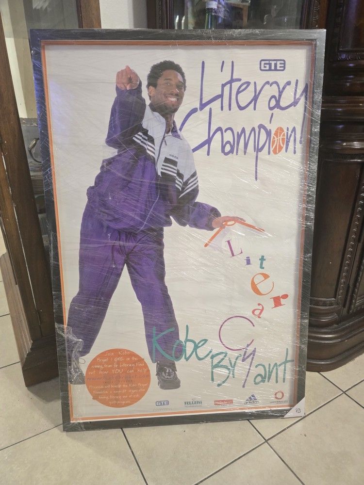 Old Kobe Bryant/Gte Poster Original 24x18