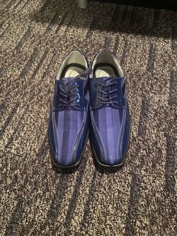 Blue Dress Shoes