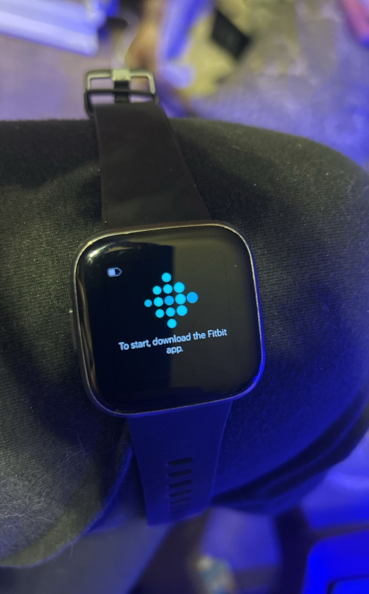 Fitbit Versa 2 Black NO CHARGER