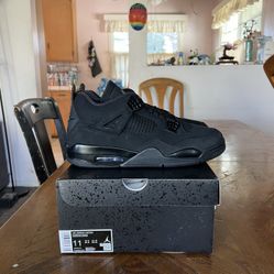 Jordan 4 Retro Black Cat (2025) Size 11