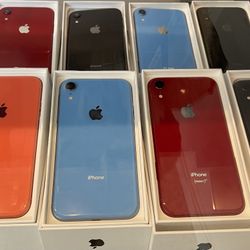 Apple iPhone XR 64GB  Blue Black 11 Unlocked for All Carrier Pro With Tmobile 13 and Gen 12 Mobile ATT Max Verizon Metro 16 