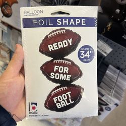 Football Foil Balloon 1 CT