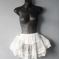 white petticoat
