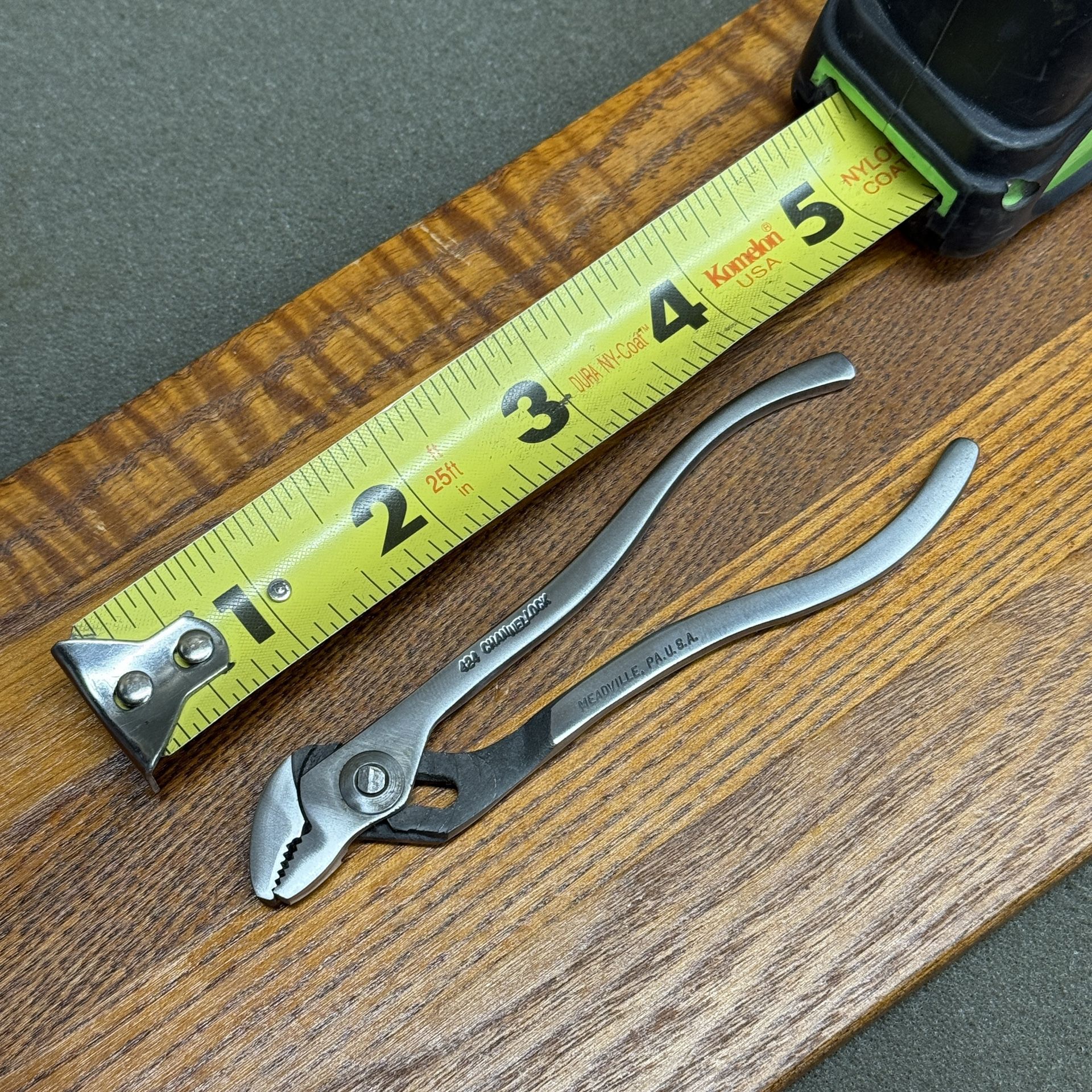 CHANNELLOCK 424 GROOVE JOINT PLIERS -USA-