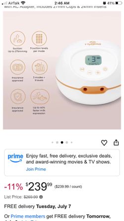 Hygeia electric breast pump
