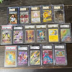 Graded Pokemon Cards 