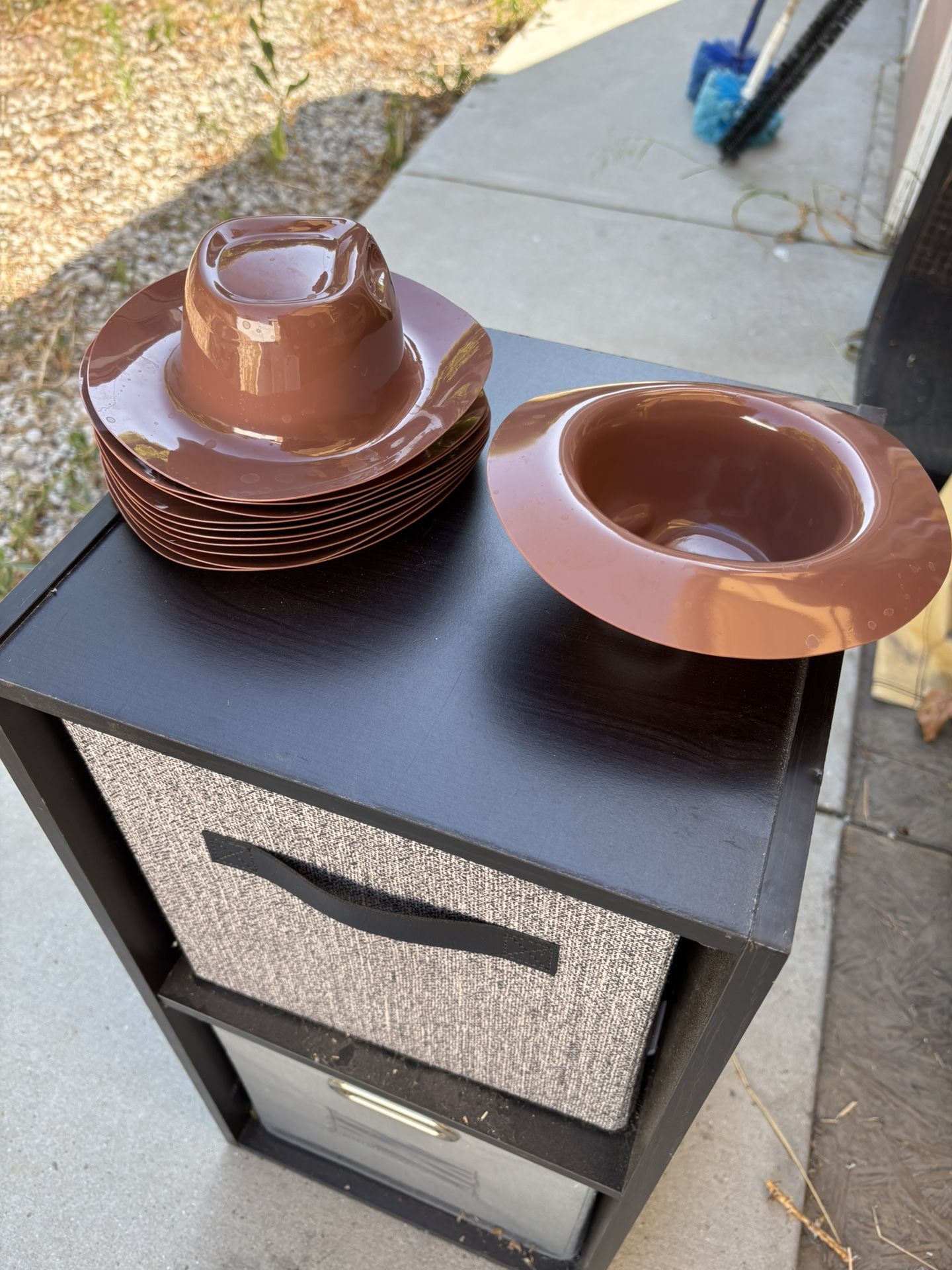Cowboy Hat Snack Bowls
