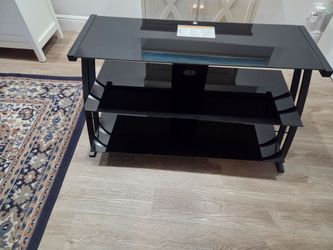 Smoked Glass Entertainment Center