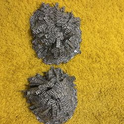 Zebra Print Pom Poms