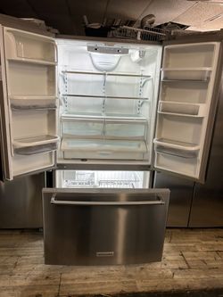 Stainless Steel Kitchen Aid Refrigerator