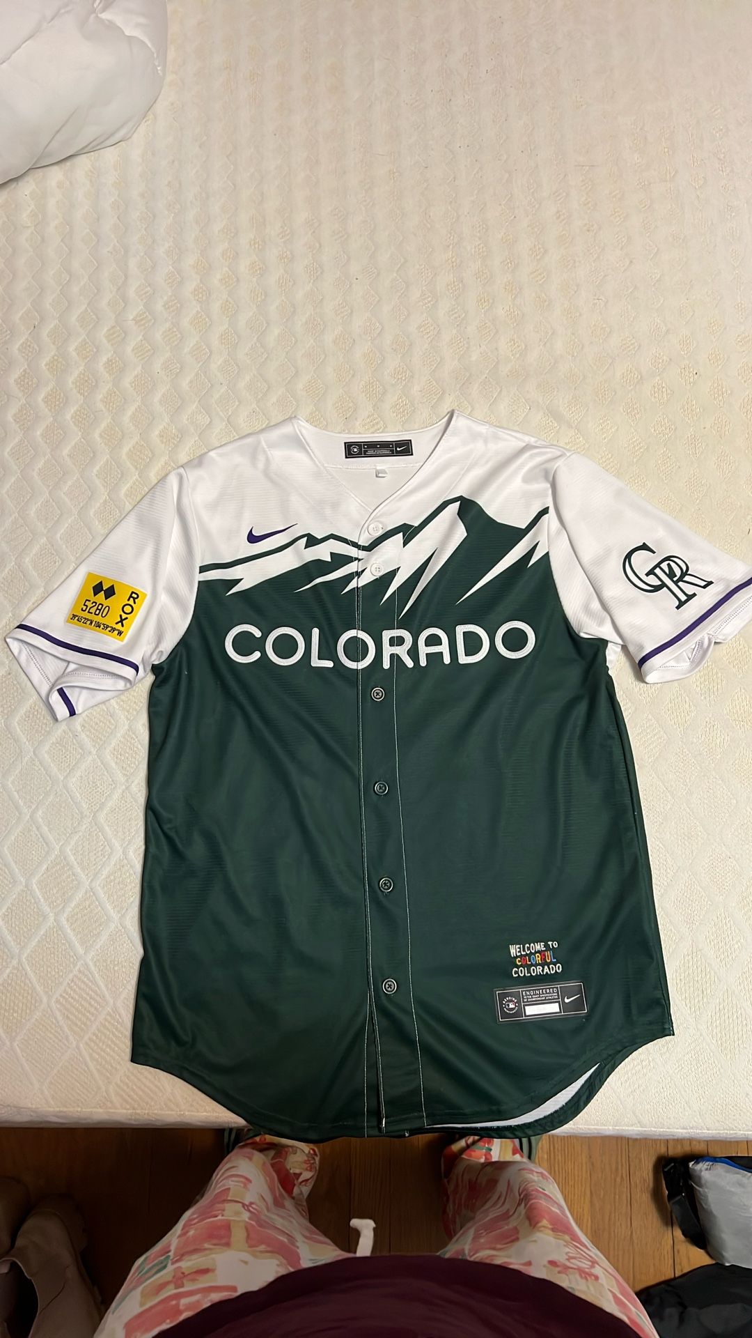 Colorado Rockies City Jersey Bryant - Medium