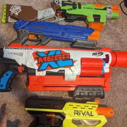 Nerf Lot, Tested, Will Include Ammo