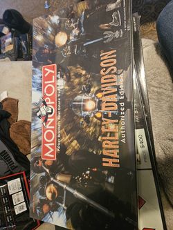 monopoly harley davidson authorized edition monopoly