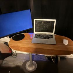 Wooden Side Table/Desk with Chair $79