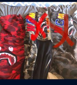 Red Bape Hoodie 