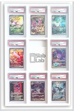 Slab Lab PSA card display