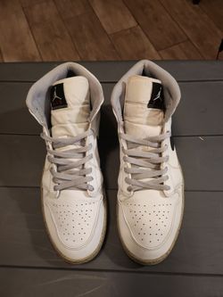 Air Jordan 1 White Cement  Men's size 11.5 Used