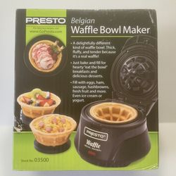 Waffle Bowl Maker