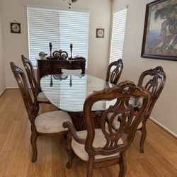 Dinning Set With China Cabinet