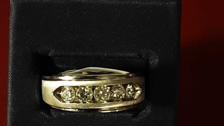 Ring - Wedding Band - White Gold 14k (.585) 5.9 grams Size 11