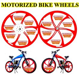 NEW MOTORIZED BIKE WHEELS