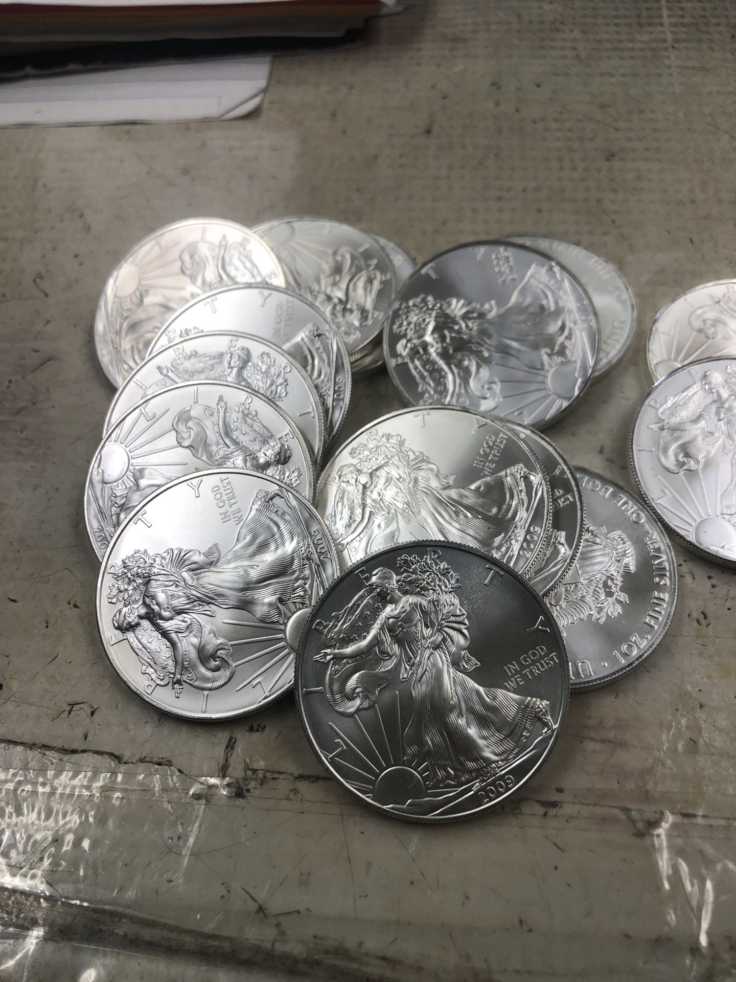 Silver Eagles 1oz 